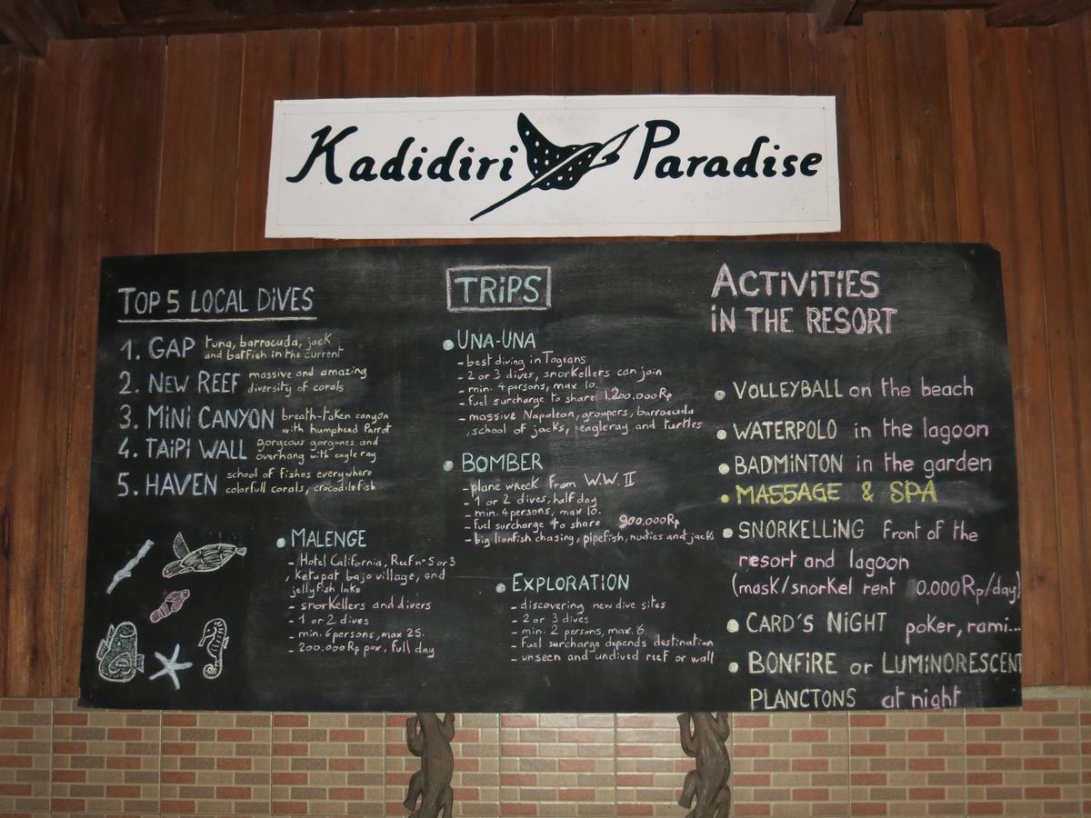 Kadidiri Paradise Batudaka Exterior foto